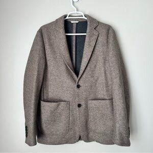 Billy Reid Tan Wool Blend Men’s Two Button Sport Coat Size 38R